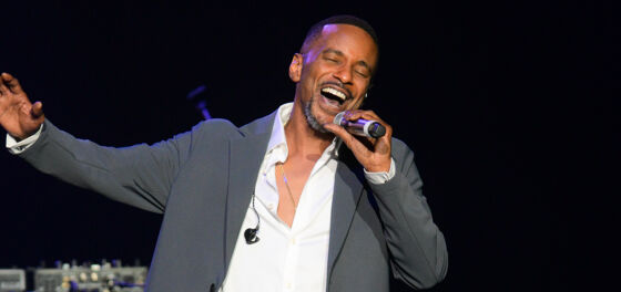 R&B singer Tevin Campbell found the power to lay it all on the line