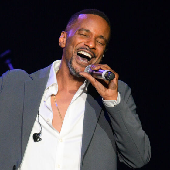 R&B singer Tevin Campbell found the power to lay it all on the line