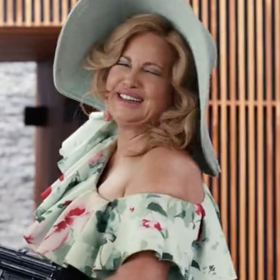 No one had “Jennifer Coolidge with a machine gun” on their 2022 Bingo card but they all do now