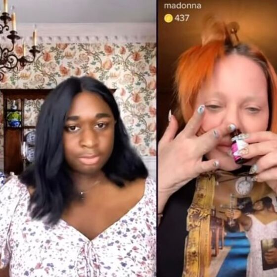 Madonna just went on TikTok’s favorite live-show and huffed a bottle of poppers