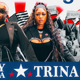 Saucy Santana and Trina team up for the baddest voting song you’ll ever hear