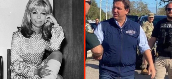 Ron DeSantis gets dragged for stealing Nancy Sinatra’s iconic look with knee-high white boot getup
