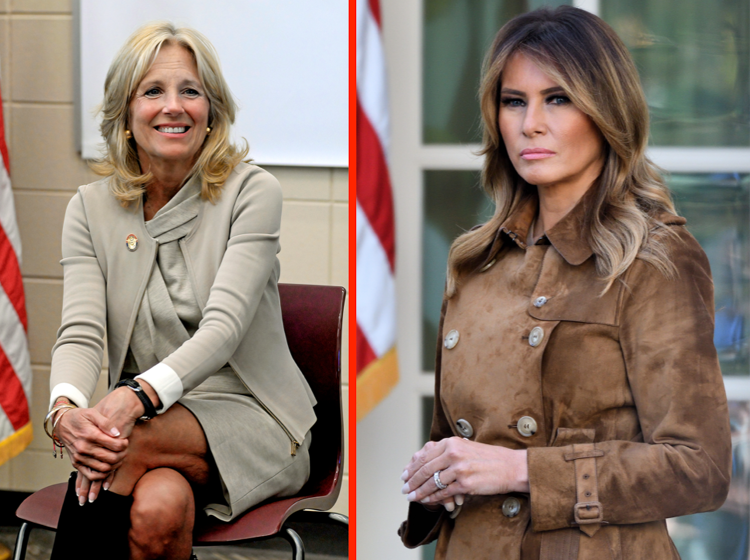 Dr. Jill Biden continues to make Melania look like the laziest, most disinterested first lady ever