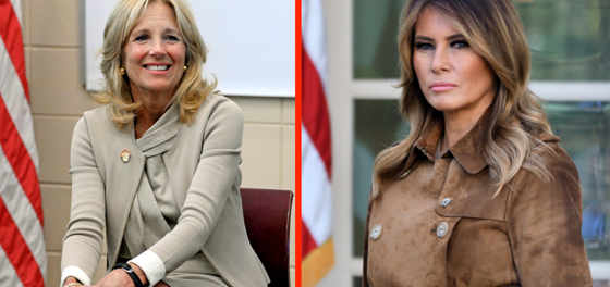 Dr. Jill Biden continues to make Melania look like the laziest, most disinterested first lady ever