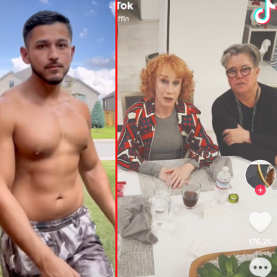 Jonathan Bennett’s mammogram, Kathy Griffin’s dinner party, & a muscle stud’s lawnmower