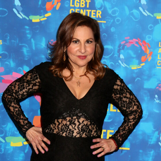 Kathy Najimy rally cries for her gay fans and, honey, preach!