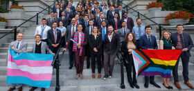 LGBTQ staff at White House post photo to mark National Coming Out Day