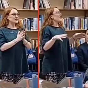 Woman throws epic library tantrum over LGBT books, China, fentanyl, and whatever else she can think of