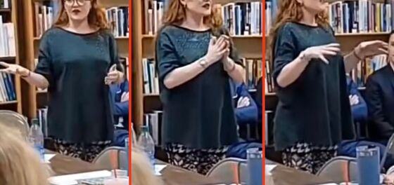 Woman throws epic library tantrum over LGBT books, China, fentanyl, and whatever else she can think of