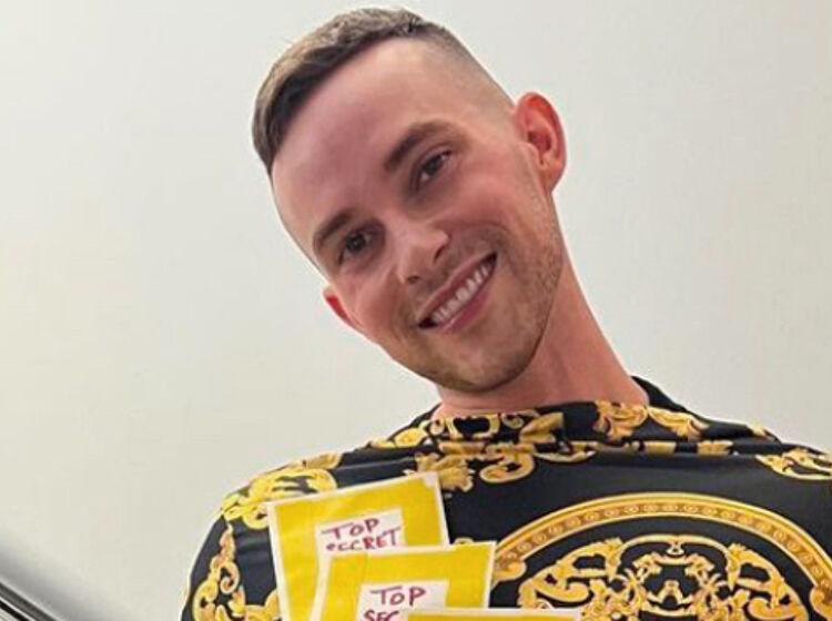 You need to see Adam Rippon’s Mar-A-Lago inspired Halloween costume