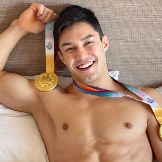 Brazilian gymnast Arthur Nory takes bronze on high bar and gold in thirst