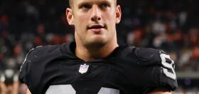 Carl Nassib’s new cleats are giving us a major foot fetish
