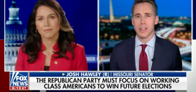 Josh Hawley whines to Tulsi Gabbard about last week’s midterms and we’re all a little dumber now