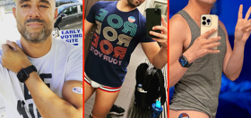 PHOTOS: Cute guys show off all the cheeky places to put those “I Voted” stickers