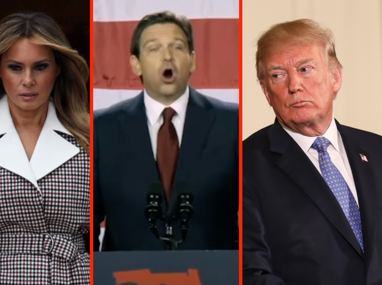 After being cucked by Ron DeSantis on a world stage, Trump turns his ire toward Melania and Dr. Oz
