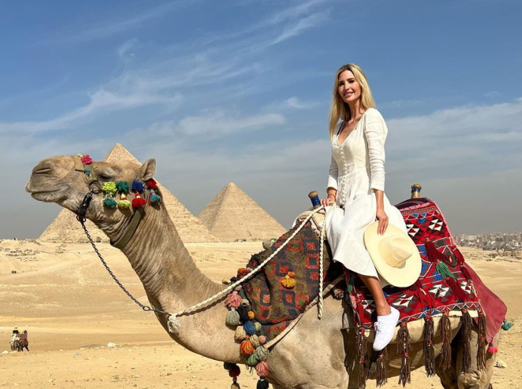 Ivanka jets off to Egypt amid rumors she’s cooperating with the FBI against Trump