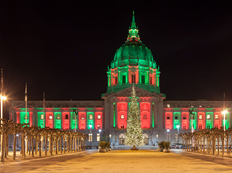 6 San Francisco holiday light displays to make your Yuletide gay