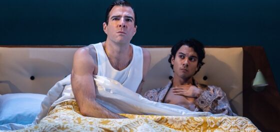 Zachary Quinto is waspy and wonderful as Gore Vidal in his West End debut ‘Best of Enemies’
