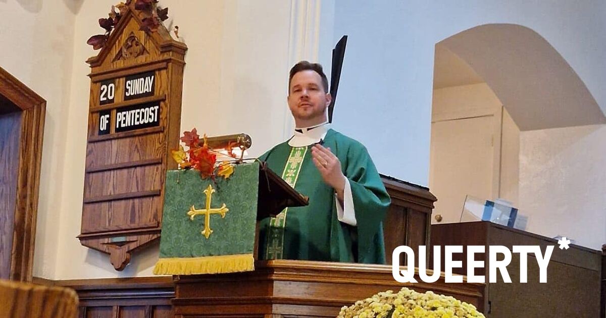 Gay reverend shares hilarious read of homophobic troll and the church library is open, children!