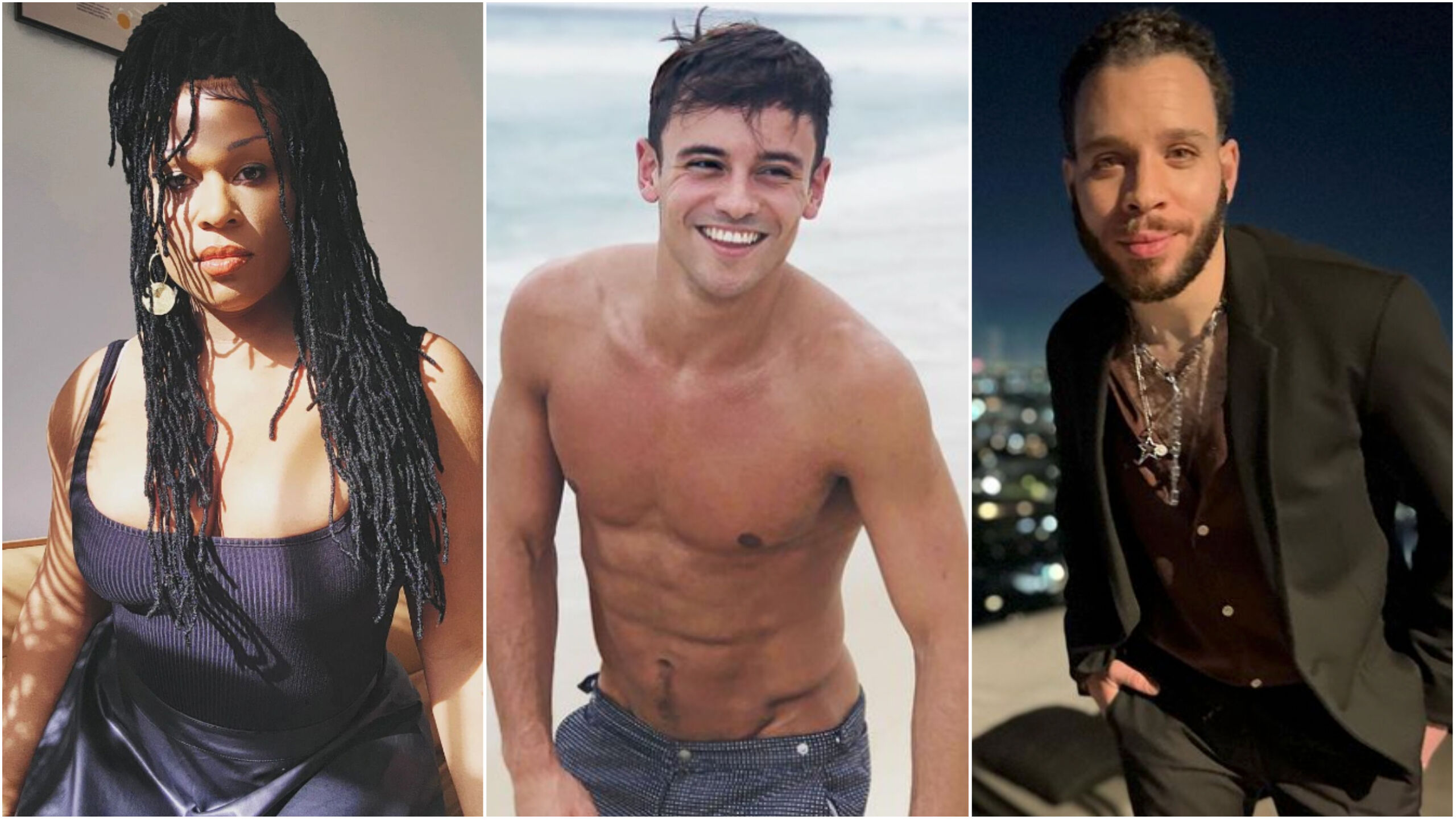 Tom Daley, Peppermint, and more LGBTQ+ stars dish on the pop culture that helped them come out