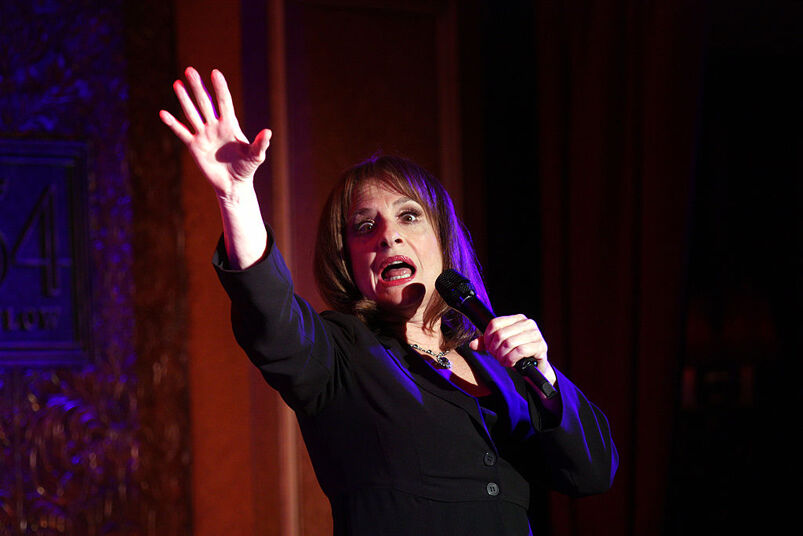 Patti LuPone performs at New York City's 54 Below.
