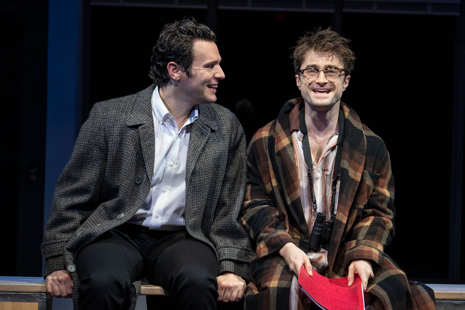 Jonathan Groff admits to spitting on Daniel Radcliffe says he