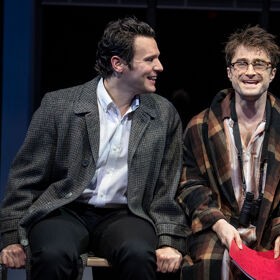 Jonathan Groff and Daniel Radcliffe bring new life to Sondheim’s ‘Merrily We Roll Along’