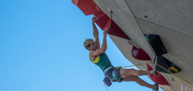 Hunky champion sports climber shares his empowering coming out story while scaling new heights