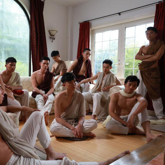 WATCH: 12 dudes take part in an experiment on sex, death, and bondage, in auteur director’s new film