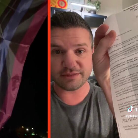 Couple stands their ground after Pride flag vandalized and their HOA demanded they take it down
