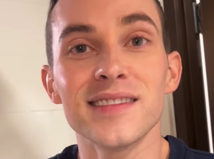 Adam Rippon does it again… with the tidiest garage in the universe