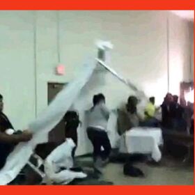 The iconic untold ballroom history behind that viral table tossing video