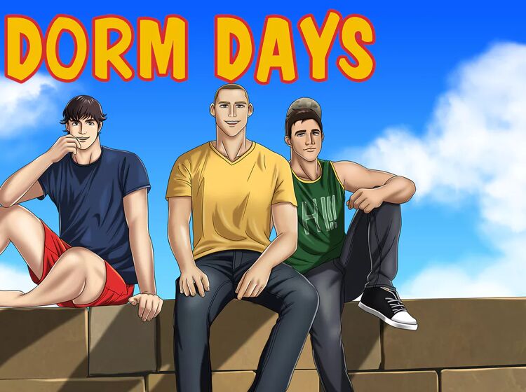 Let this 18+ game take you back to your hottest, gayest ‘Dorm Days’