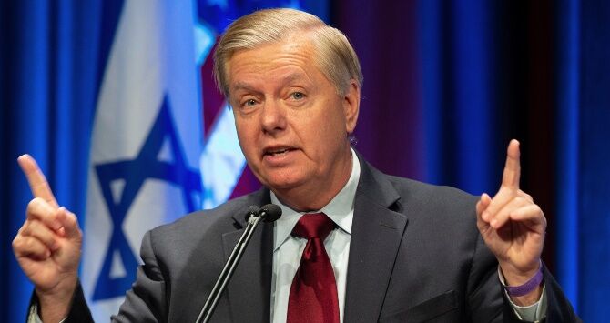 Lindsey Graham says the floor of his home is littered with WHAT?!?
