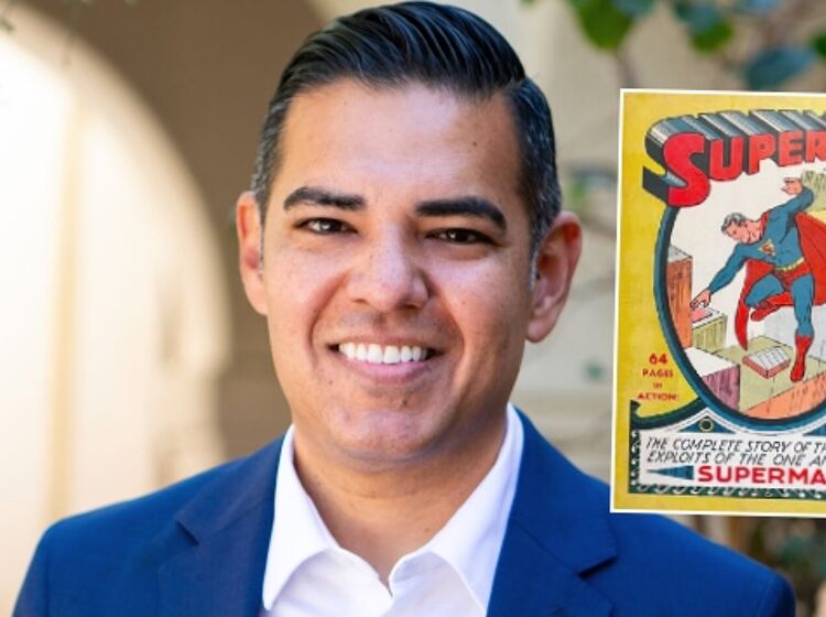 Rep-elect Robert Garcia explains why he’s taking oath over a Superman comic