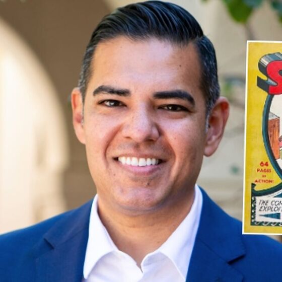Rep-elect Robert Garcia explains why he’s taking oath over a Superman comic
