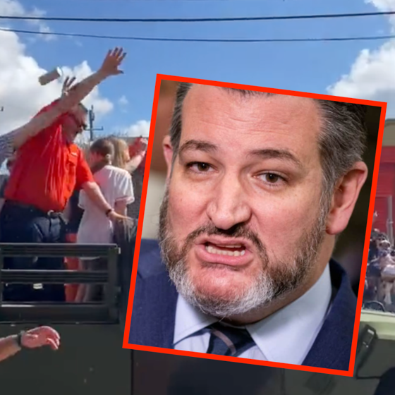 That Ted Cruz hard seltzer-throwing incident just took an even more embarrassing turn