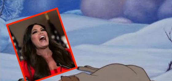 Kimberly Guilfoyle enrages MAGA mob with weird birthday message to Eric Trump featuring Bambi’s mom