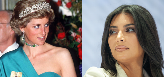 Kim Kardashian snapped up an iconic diamond necklace worn by Princess Diana and the internet is LIVID