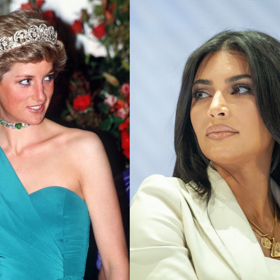 Kim Kardashian snapped up an iconic diamond necklace worn by Princess Diana and the internet is LIVID