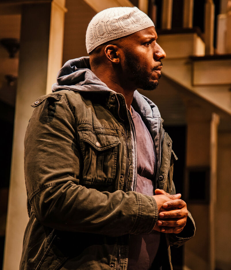 Actor and playwright Lee Edward Colston II in the Geffen Playhouse production of 'The First Deep Breath'