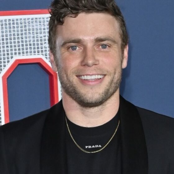 Gus Kenworthy really wants you to see his “raunchy” gay kiss that was cut from ‘80 For Brady’