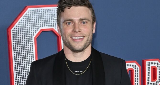 Gus Kenworthy at the '80 For Brady' premiere