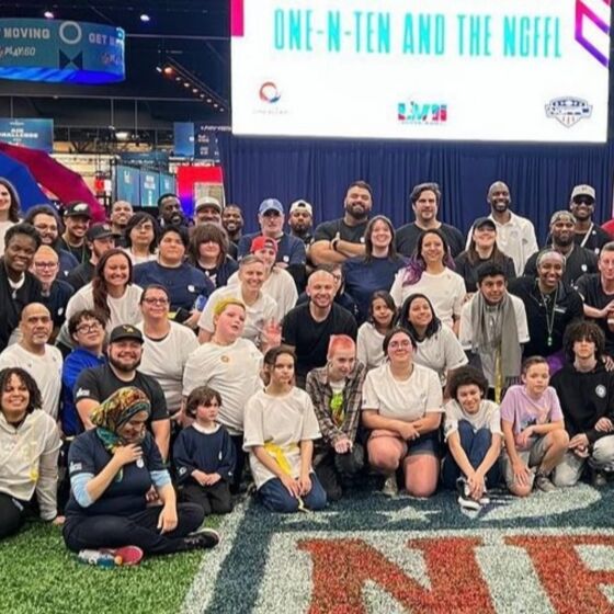 The NFL teamed up with LGBTQ+ youth to create this one-of-a-kind Super Bowl Experience