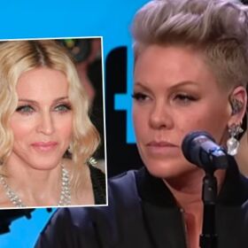 P!nk explains her “twisted” history with Madonna: “She doesn’t like me”