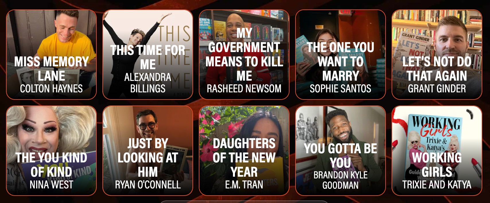 Geek out with these 10 authors nominated for Best Read in the 2023 Queerties