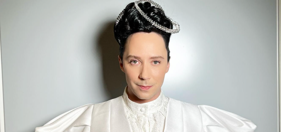 Johnny Weir on playing himself on 'Night Court,' his wild fashions, and being told to "butch" it up