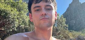 Tom Daley whips something surprising out on recent hike in South Africa
