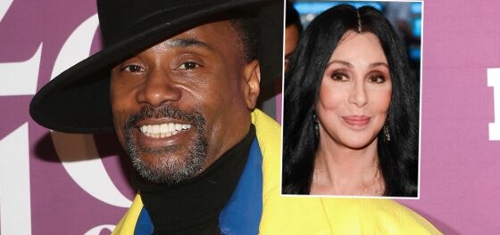 Watch Billy Porter get absolutely starstruck when meeting Cher for the very first time