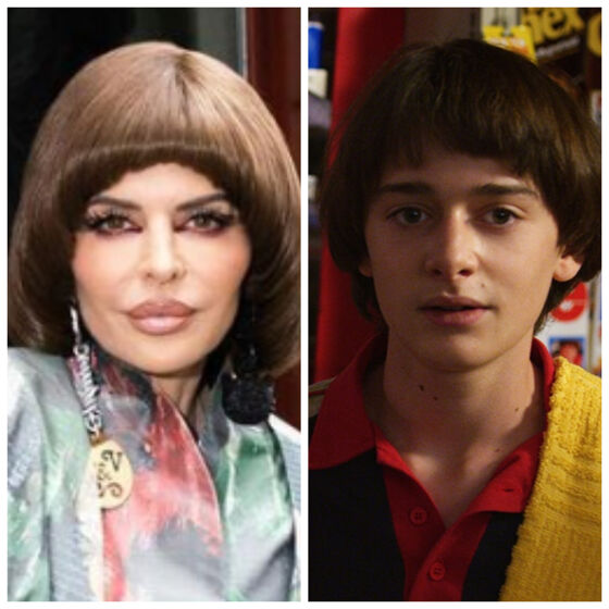 Lisa Rinna’s wild new hairstyle is giving Will Byers ‘Stranger Things’ energy & the internet is unwell